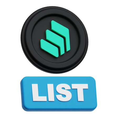 Compound List  3D Icon