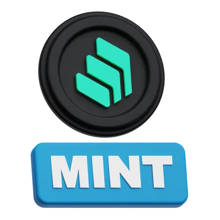 Compound Mint  3D Icon