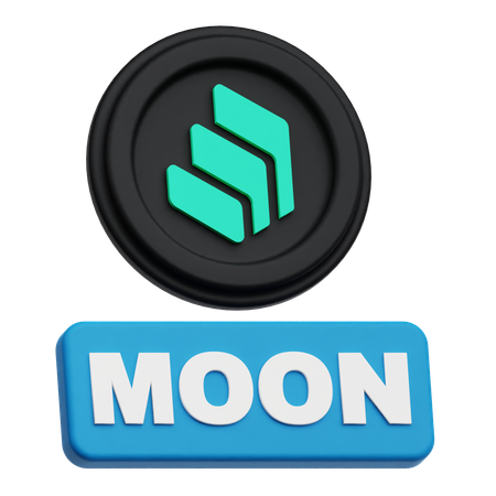 Compound Moon  3D Icon