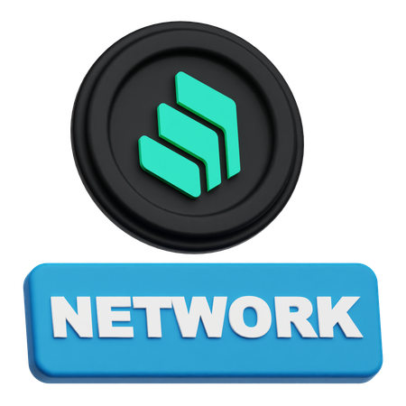 Compound Network  3D Icon