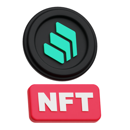 Compound Nft  3D Icon