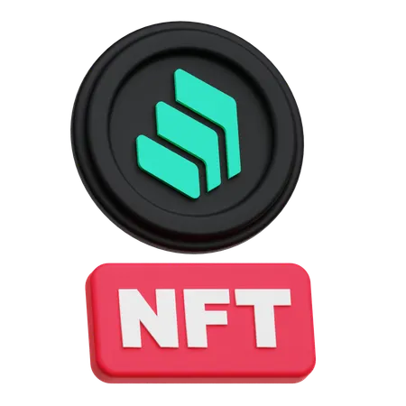 Compound Nft  3D Icon