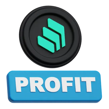 Compound Profit  3D Icon