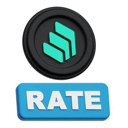Compound Rate  3D Icon