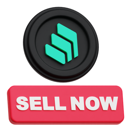 Compound Sell Now  3D Icon