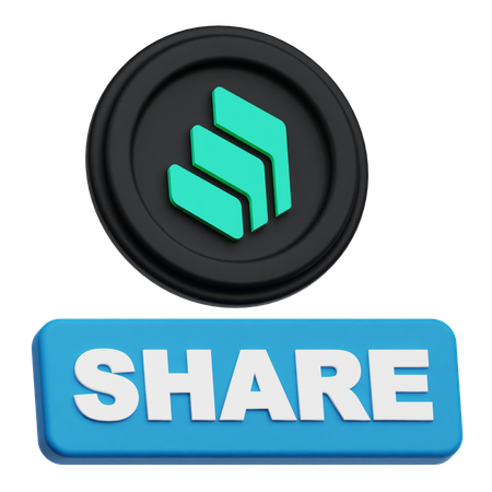 Compound Share  3D Icon