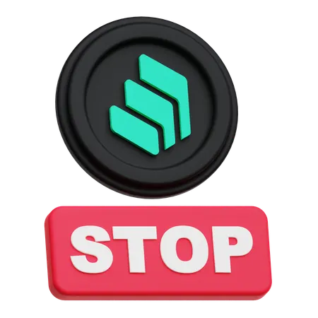 Compound Stop  3D Icon