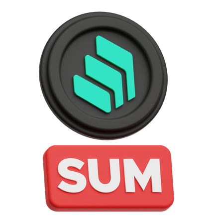 Compound Sum  3D Icon
