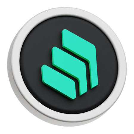 Compound Token  3D Icon