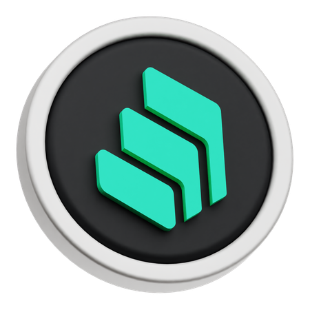 Compound Token  3D Icon