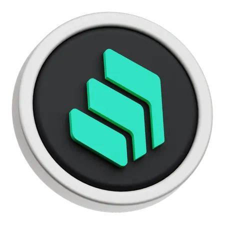 Compound Token  3D Icon