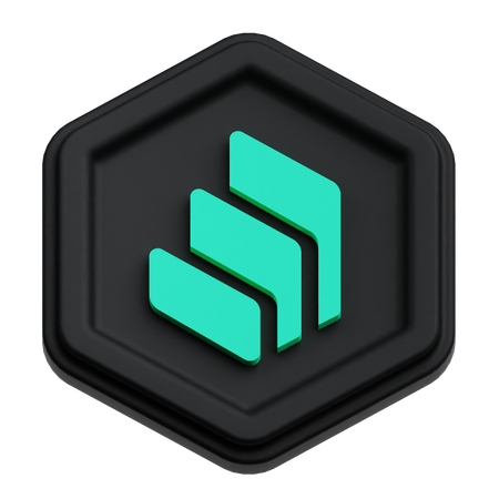 Compound Token  3D Icon