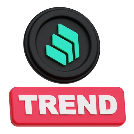 Compound Trend  3D Icon