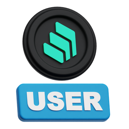 Compound User  3D Icon
