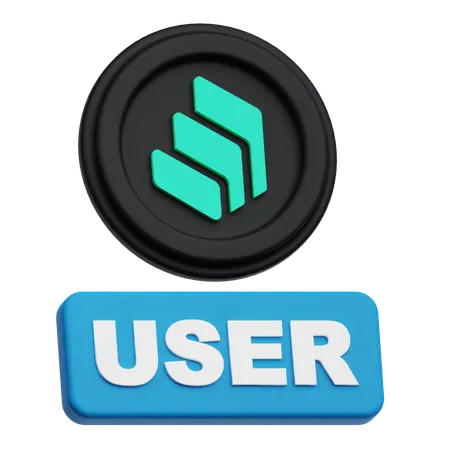 Compound User  3D Icon