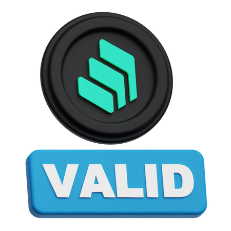 Compound Valid  3D Icon
