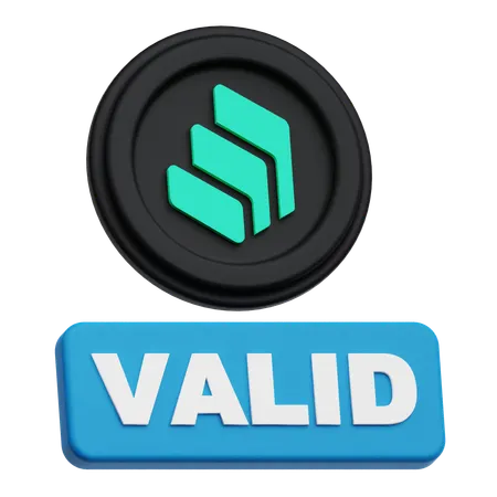 Compound Valid  3D Icon