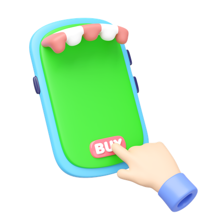 Comprar en línea  3D Icon