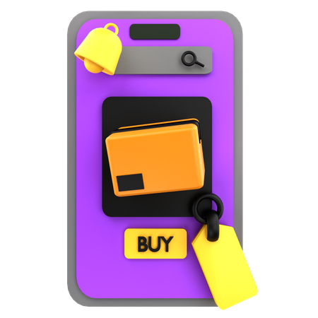 Comprar en línea  3D Icon