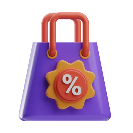 Venta de compras  3D Icon