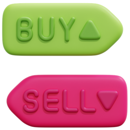 Compra venta  3D Icon