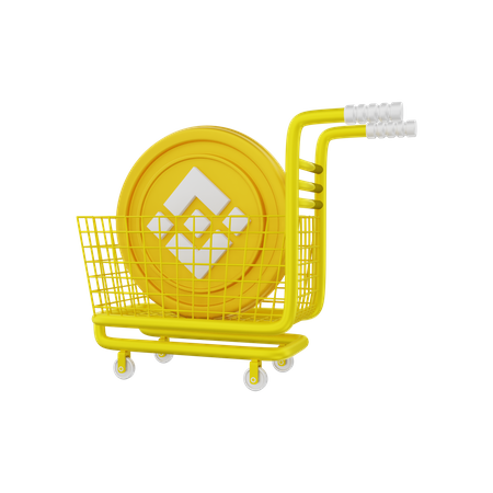 Comprar moneda binance  3D Illustration