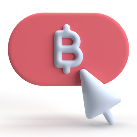Comprar bitcoin  3D Icon