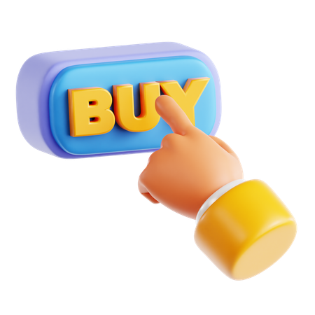 Comprar on-line  3D Icon