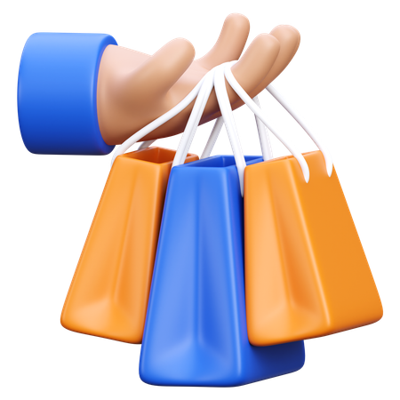 Compras  3D Icon