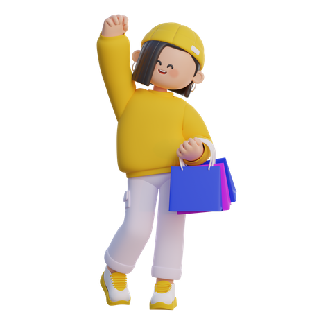 Compras  3D Icon