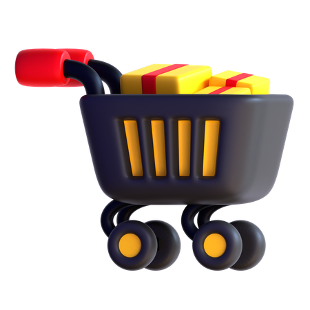 Compras de regalos  3D Icon