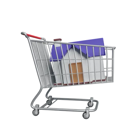 Compras para casa  3D Icon