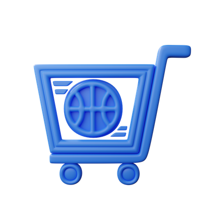 Las compras en línea  3D Icon