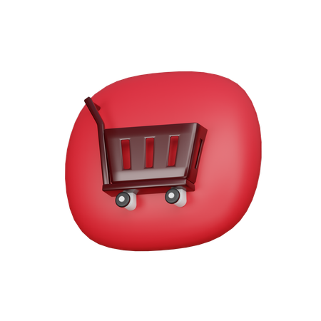 Las compras en línea  3D Icon