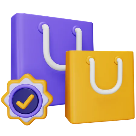 Compras hechas  3D Icon