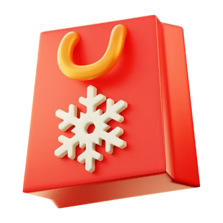 Compras de Navidad  3D Icon