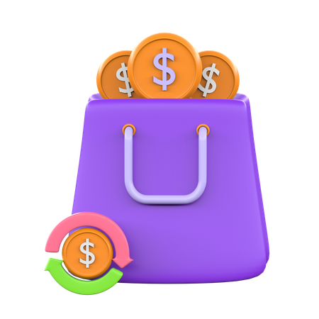 Compras online  3D Icon