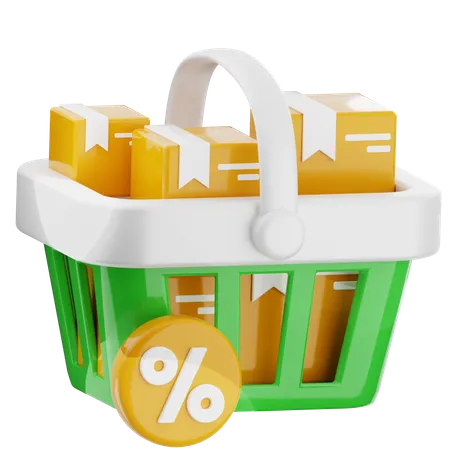 Compras online  3D Icon