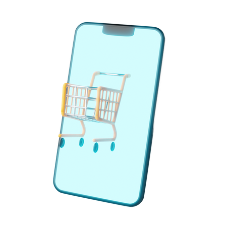 Compras online  3D Icon