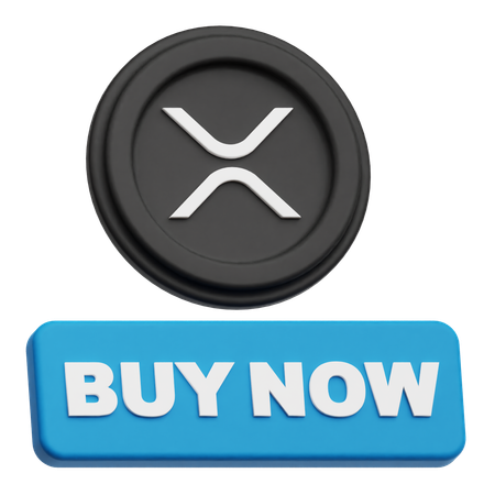 Compre agora a moeda XRP  3D Icon