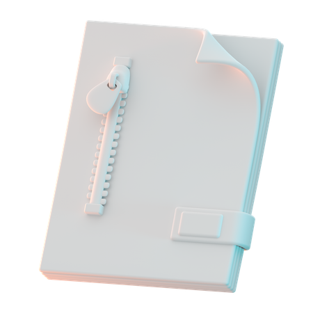 Compressed File  3D Icon