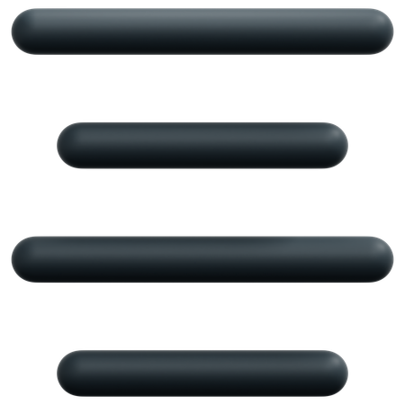 Comprimento da linha  3D Icon