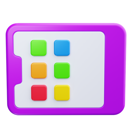 Tábua  3D Icon