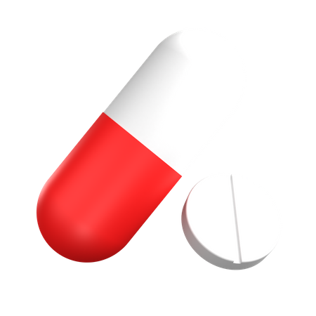 Comprimido  3D Icon