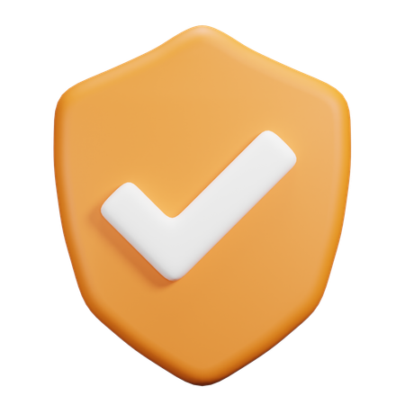 Control de seguridad  3D Icon