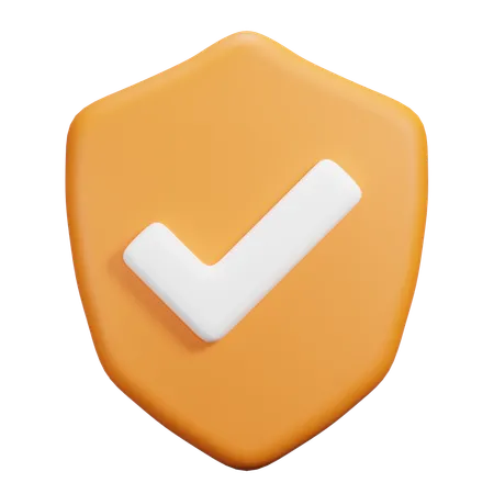 Control de seguridad  3D Icon