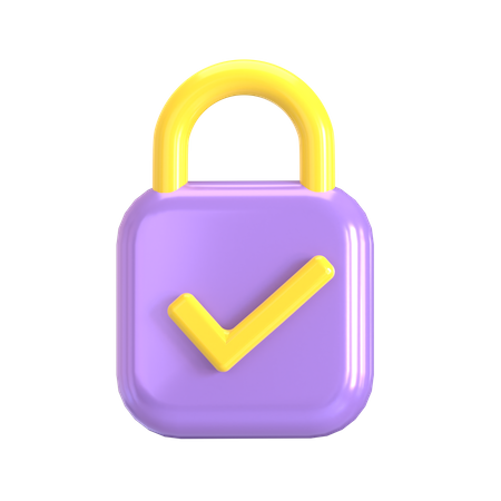 Comprobar bloqueo  3D Icon