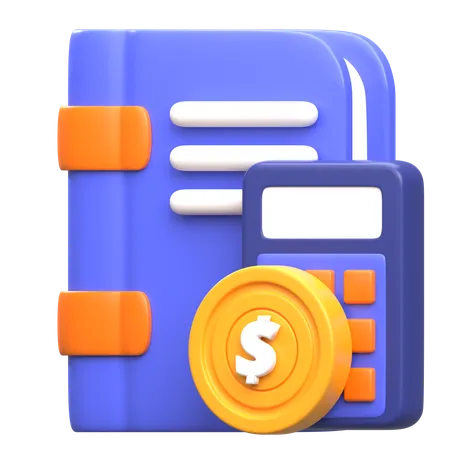 Comptabilité financière  3D Icon