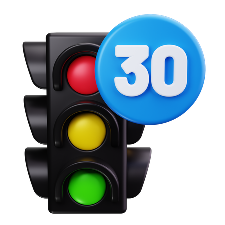 Compte à rebours  3D Icon