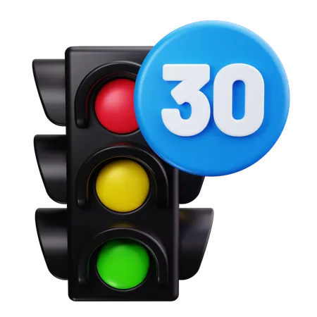 Compte à rebours  3D Icon